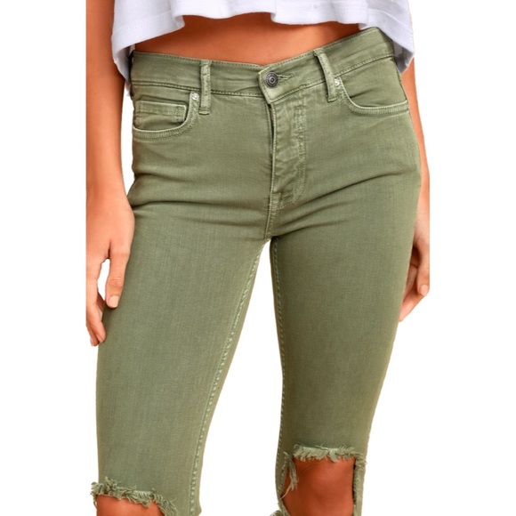 Free People Denim - Free People Busted Skinny Jeans
